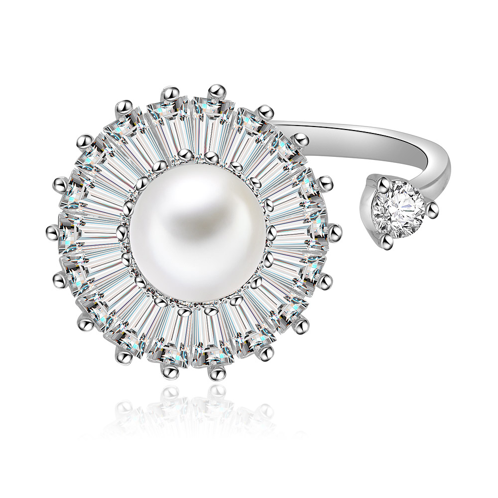 Spinning Pearl Ring